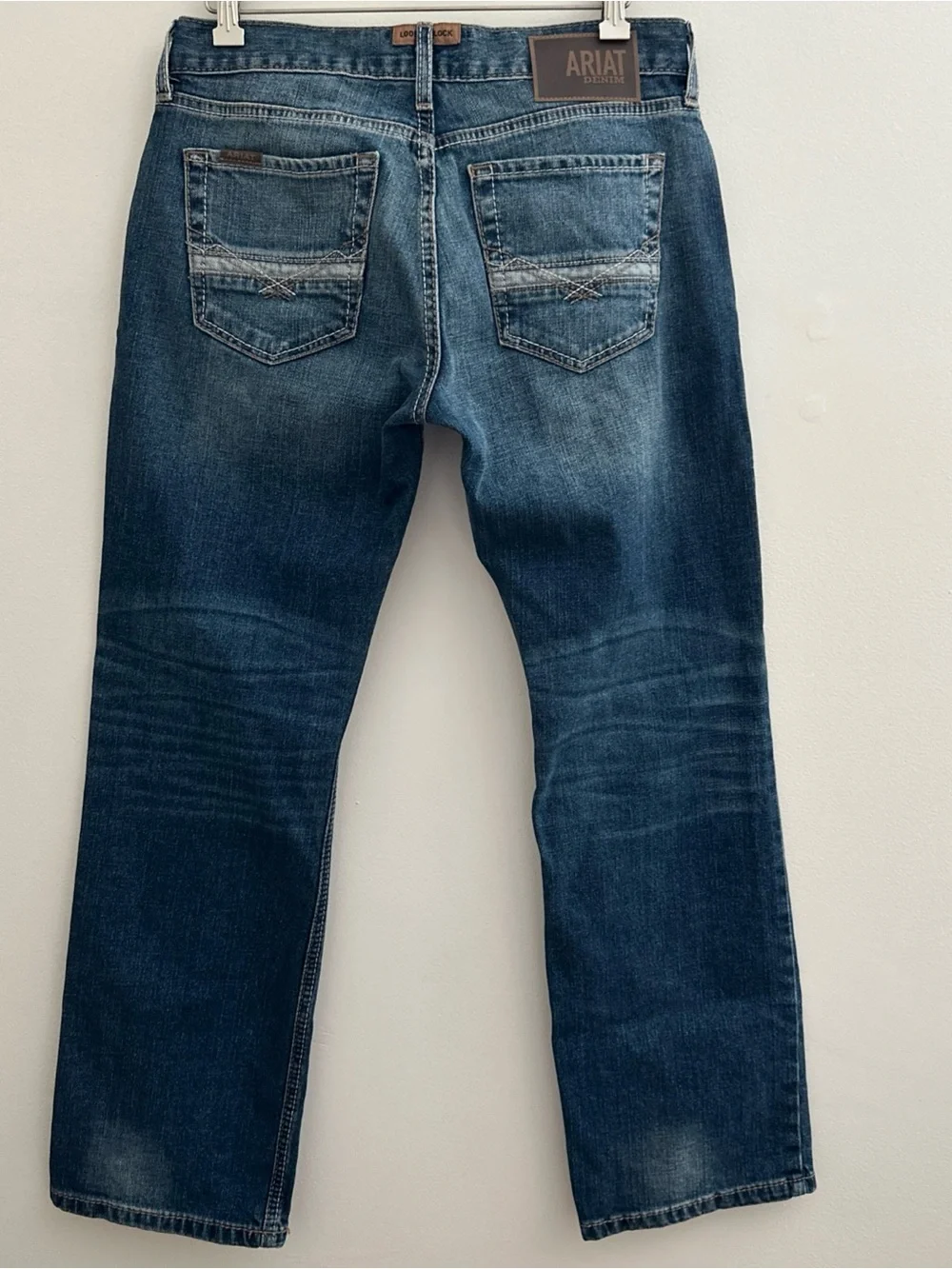 Ariat M7 Jeans Mens Size 30x30 Slim Fit Straight Leg Blue Denim NWOT
